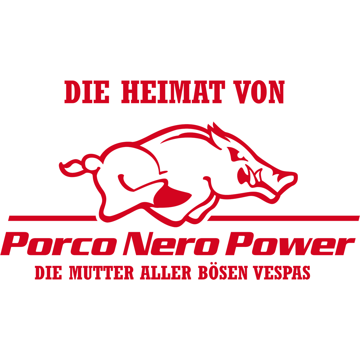 Porco Nero Power Stuttgart Logo
