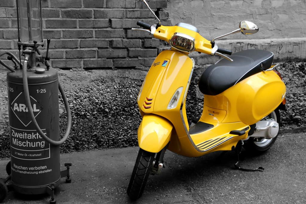 Die neue Vespa Sprint 50 - 2-Takt